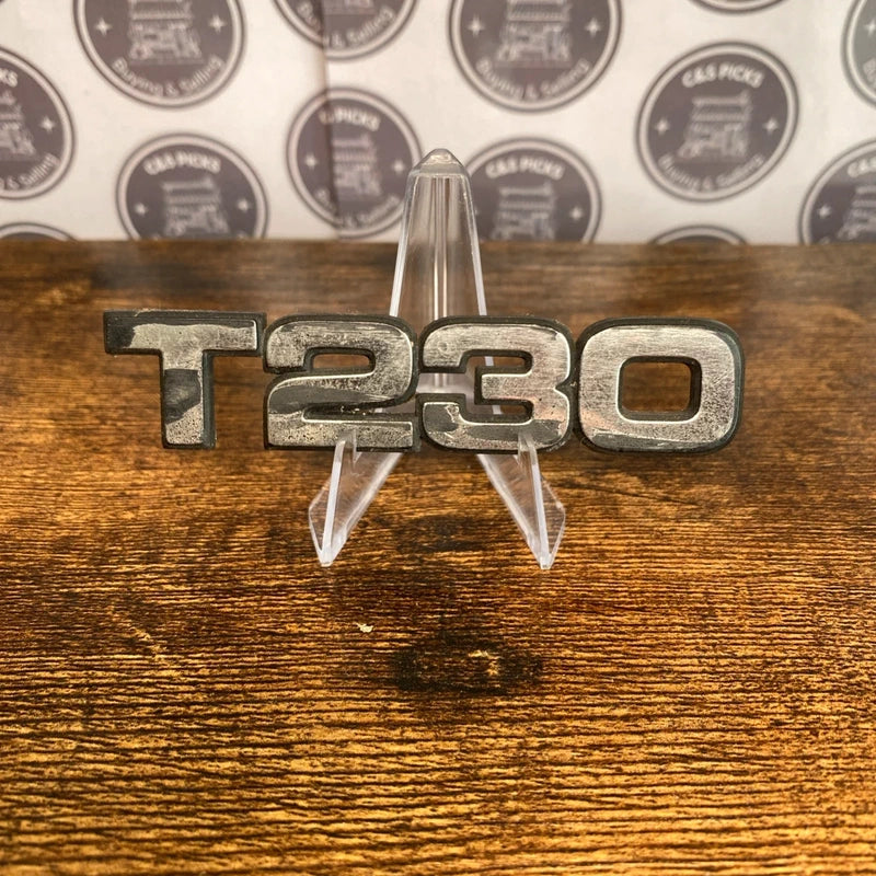 Ford Transit T230 Car Van Badge Emblem Logo Script Lettering Used