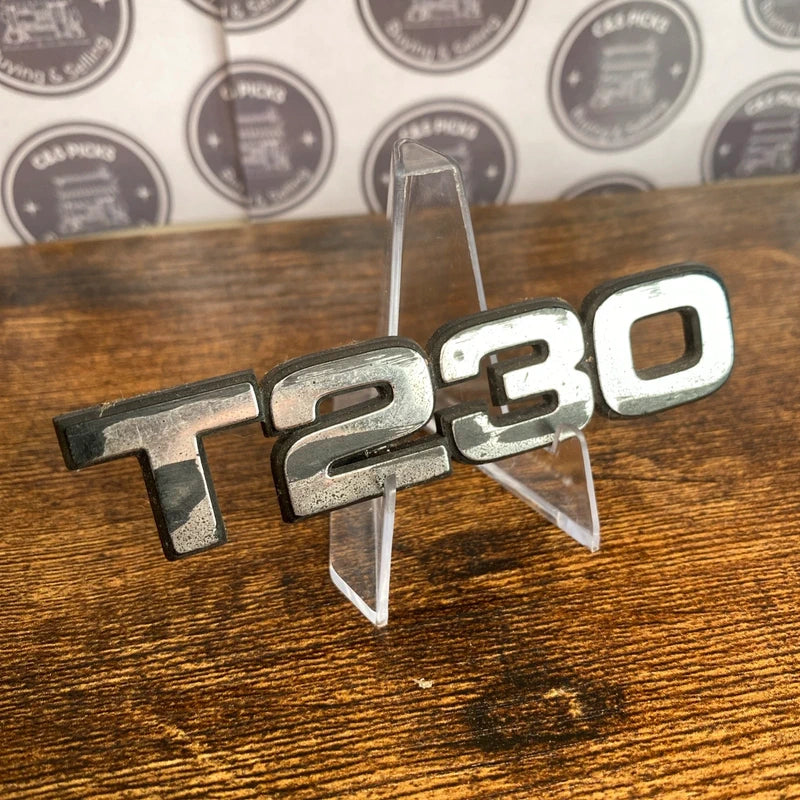Ford Transit T230 Car Van Badge Emblem Logo Script Lettering Used