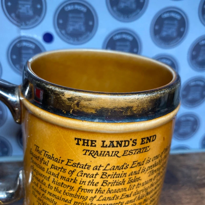 Vintage Lord Nelson Pottery England Ceramic Mug Beer Stein Mug Tankard 1-8C