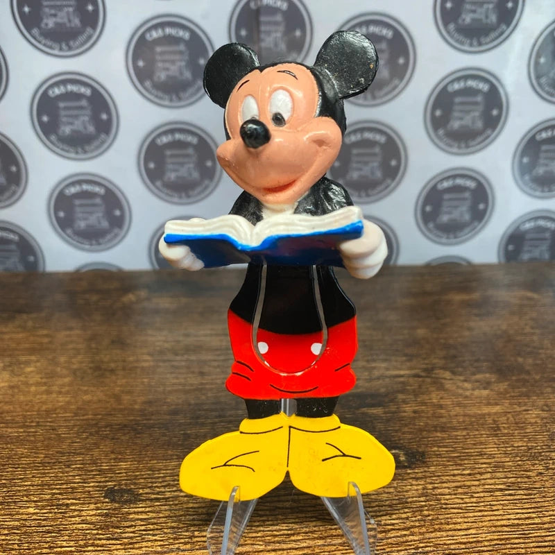 Vintage Disney Mickey Mouse 3d Bookmark 90’s collectible decor or reuse rare