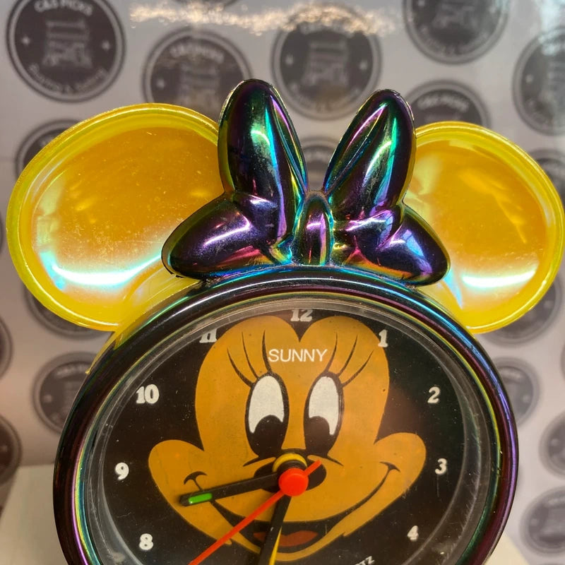 Vintage Mickey Mouse - Sunny Alarm Clock Lorus Quartz Collectible Spares / Repairs