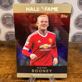 Topps 2026 Premier League Wayne Rooney Manchester United Hall of Fame Card