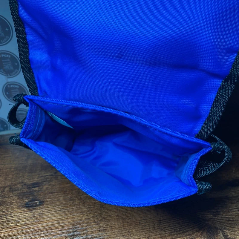 Vintage 90s Mickey Mouse Sport Gear Blue Fanny Pack Disney Waist Bag Y2K NOS