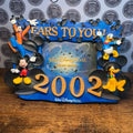 02’ Walt Disney World Ears to You 3D Resin Photo Frame Mickey Mouse Goofy Donald