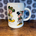 Vintage Disney Mickey Mouse Reutter W. Germany porcelain beer stein coffee mug Collectible
