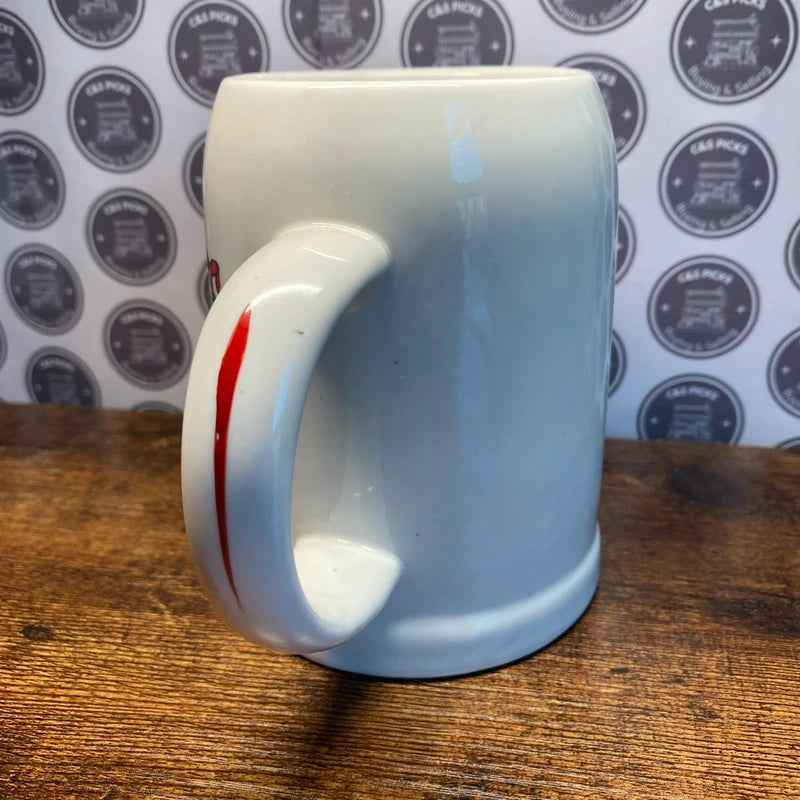 Vintage Disney Mickey Mouse Reutter W. Germany porcelain beer stein coffee mug Collectible