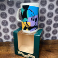 Mickey Mouse Vintage Staffordshire 1980s Tableware Disney Pop Art Mug Retro box
