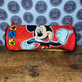Vintage 90’s Disney Mickey Mouse & Donald Duck Pencil Case Makeup Bag Retro