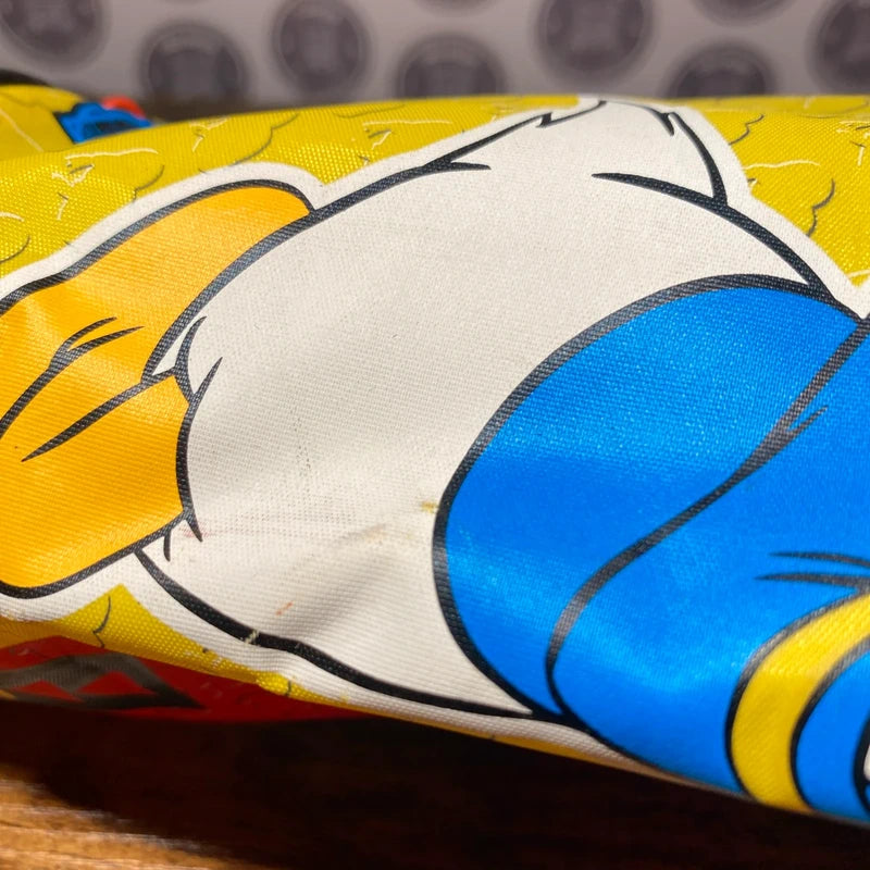 Vintage 90’s Disney Mickey Mouse & Donald Duck Pencil Case Makeup Bag Retro