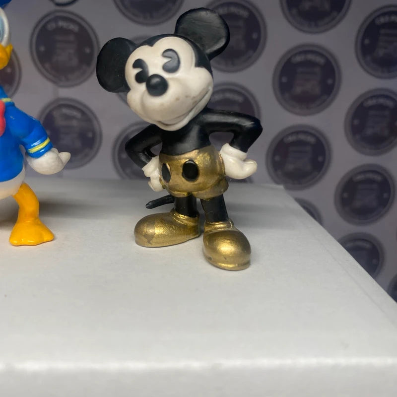 Vintage Miniature Disney Mickey Mouse & Donald Duck Plastic Figures Bundle Cute