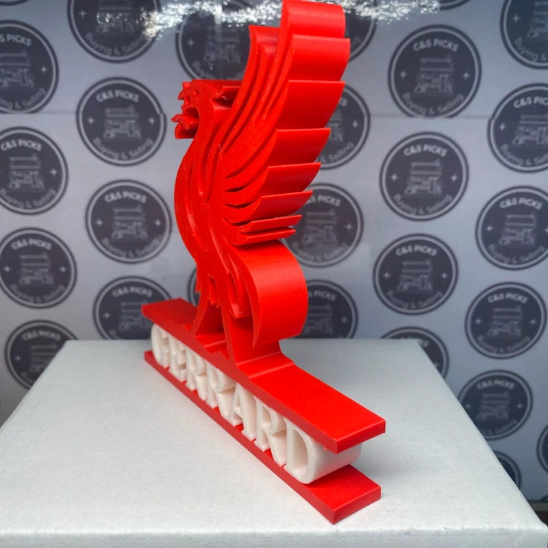 Steven Gerrard Liverpool FC Liverbird Ornament Sculpture Home Decor Fans Gift UK