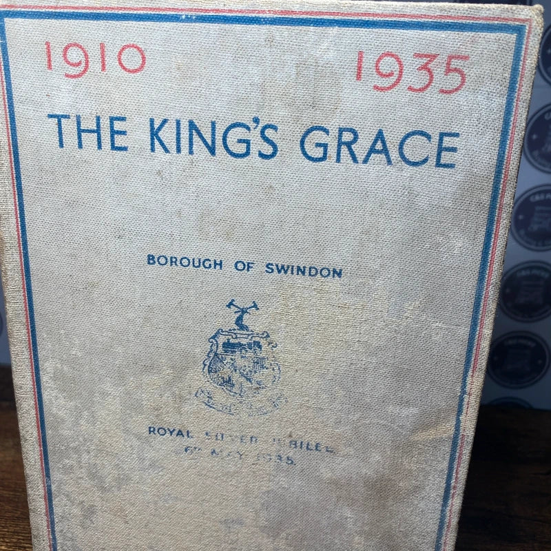 Vintage 1930’s Book - The Kings Grace, John Buchan - 1935 Hardback Home Decor