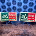Vintage bundle Collectible Swan Vestas Match Box with cards British trees rare