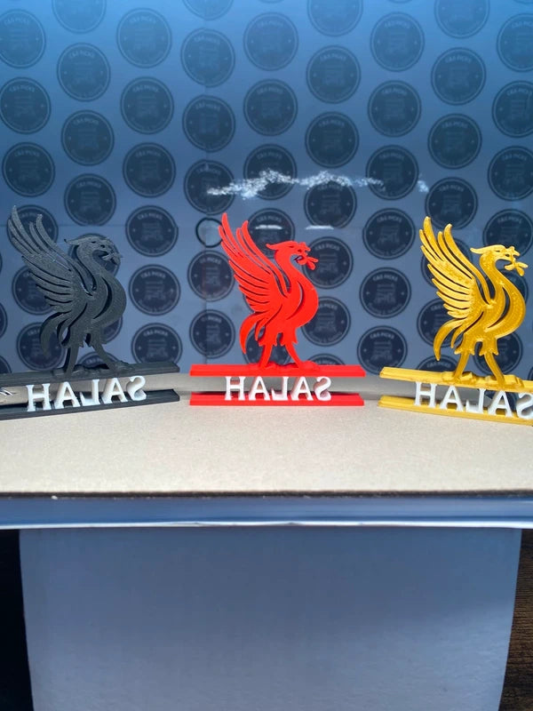 Mo Salah Liverpool FC Liver Bird Statue / Ornament / Sculpture Collectible