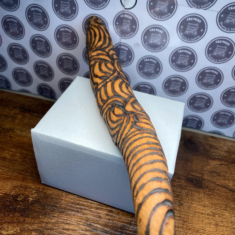 Vintage Salamander Lizard Amphibian Carving Folk Art Hand Carved Wooden Reptile