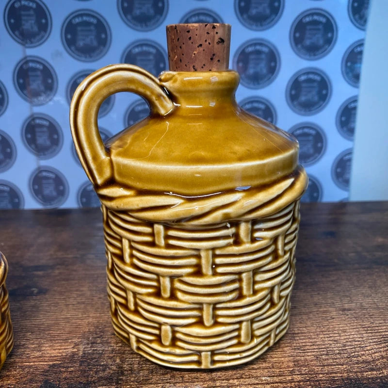 Vintage Devon Pottery Zummerset Zyder Cider Flagon Bundle X3 Man Cave Home Bar