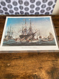 Napoleon III Receiving Queen Victoria at Cherbourg, 1858 Fine Art Print Ships