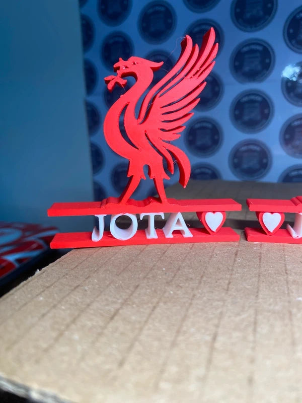 Diogo Jota Liverpool FC Custom Liver Bird LFC Statue Ornament