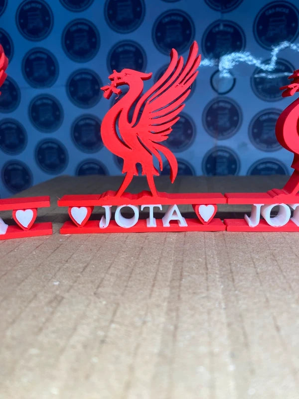 Diogo Jota Liverpool FC Custom Liver Bird LFC Statue Ornament
