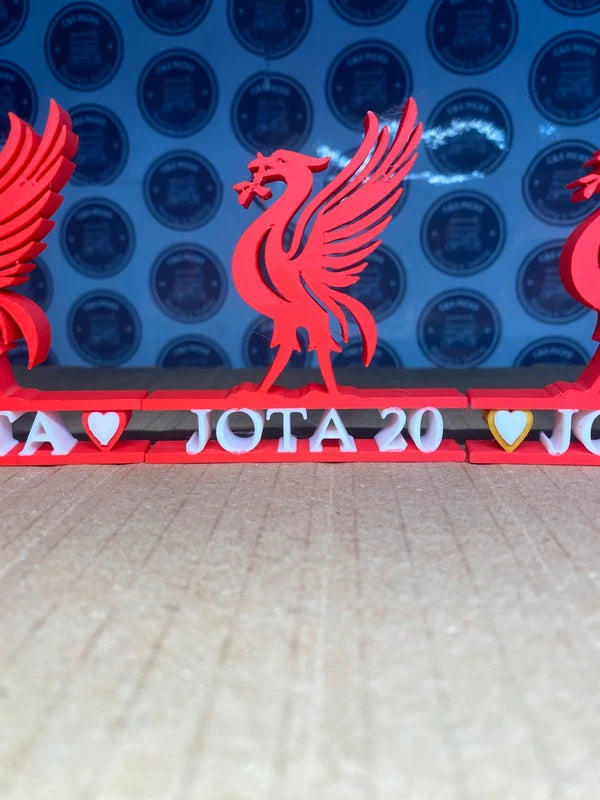 Diogo Jota Liverpool FC Custom Liver Bird LFC Statue Ornament