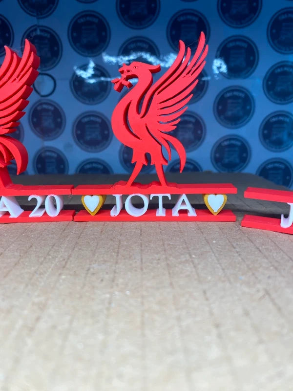 Diogo Jota Liverpool FC Custom Liver Bird LFC Statue Ornament