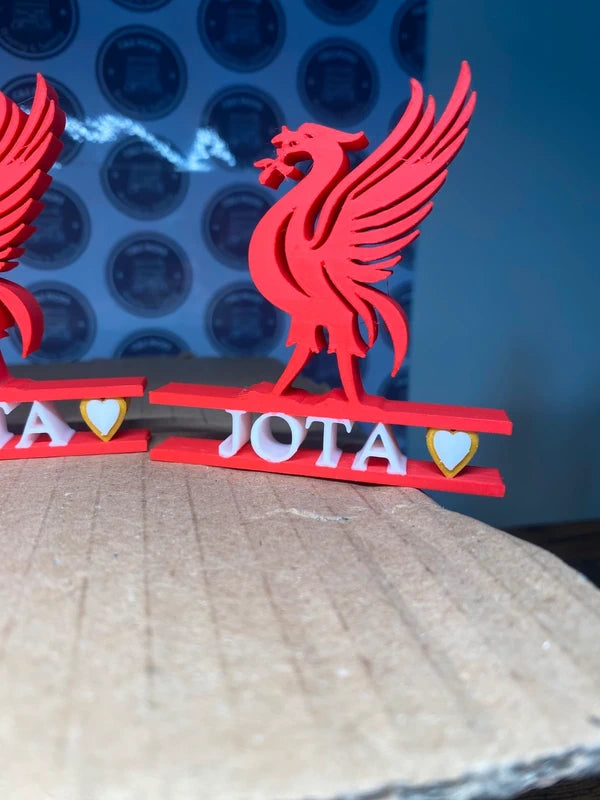 Diogo Jota Liverpool FC Custom Liver Bird LFC Statue Ornament