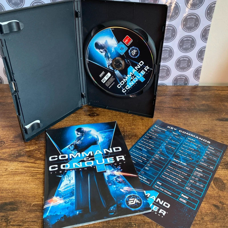 Command & Conquer 4 Tiberian Twilight with Manual & Key Command sheet