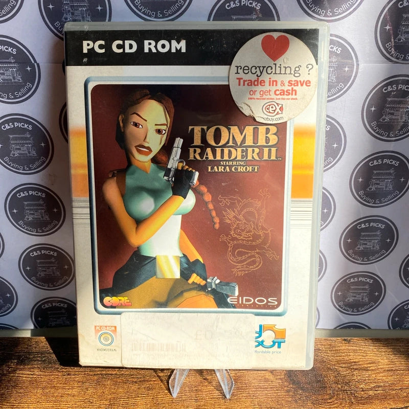 Tomb Raider II Video Games Windows 95 (2001) Starring Lara Croft Computer Game