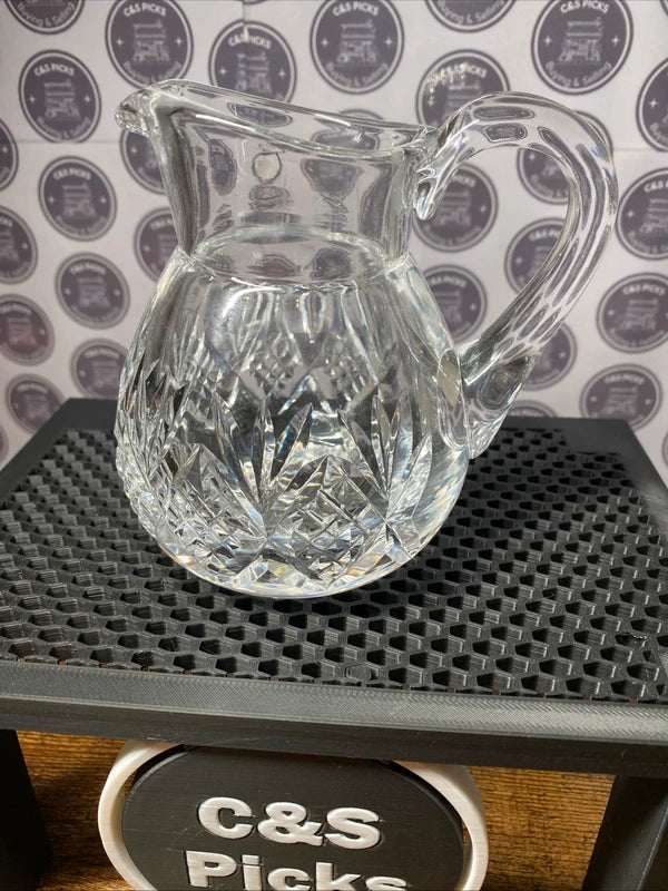 Vintage Set of Cut Glass Jug & 4 Glasses Beautiful Set Port Whiskey Decanter UK
