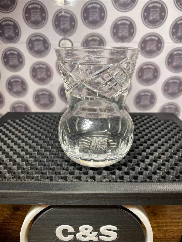 Vintage Set of Cut Glass Jug & 4 Glasses Beautiful Set Port Whiskey Decanter UK