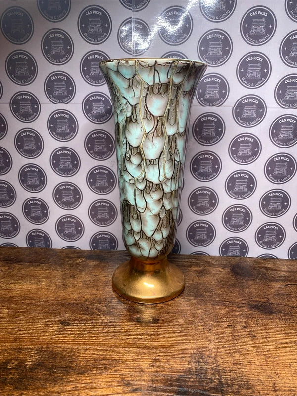 Vintage Hand-Painted Swan Planter Vase Portugal Ceramic Pottery Home Decor
