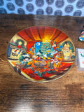 Vintage Walt Disney Christmas Plate , Christmas Ornament & Singalong Tape Bundle