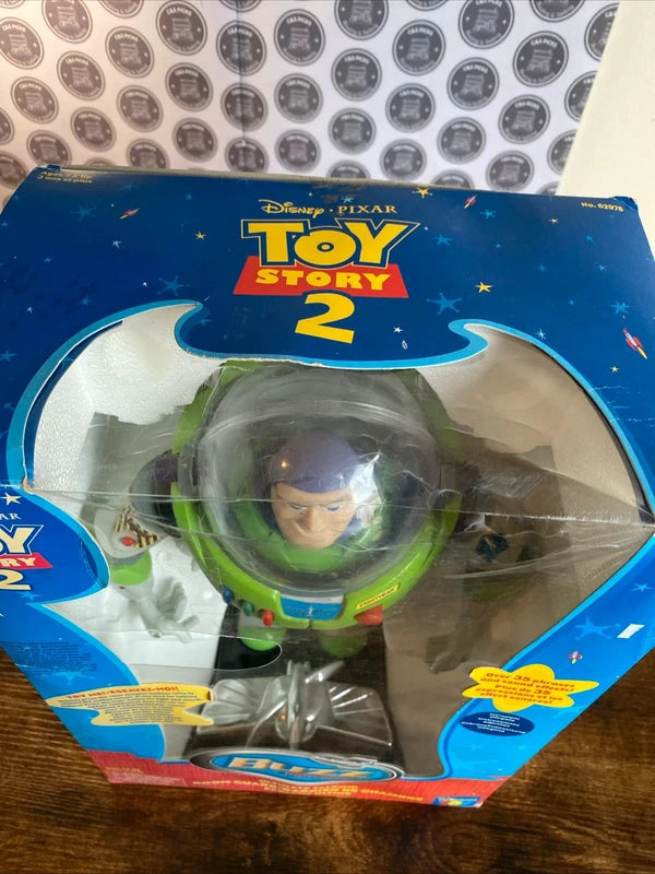 Buzz Lightyear Toy Story 2 Thinkway Ultimate Talking Room Guard Vintage Toy Rare