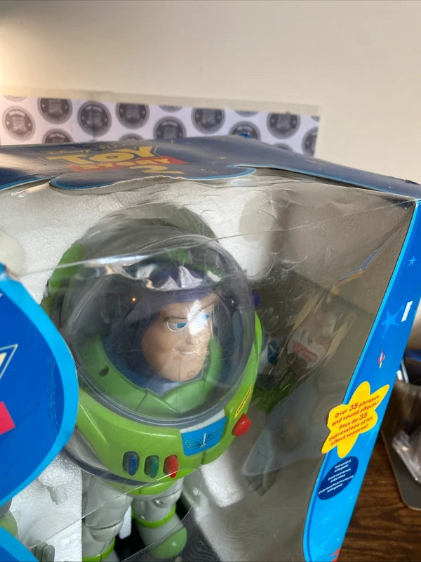 Buzz Lightyear Toy Story 2 Thinkway Ultimate Talking Room Guard Vintage Toy Rare