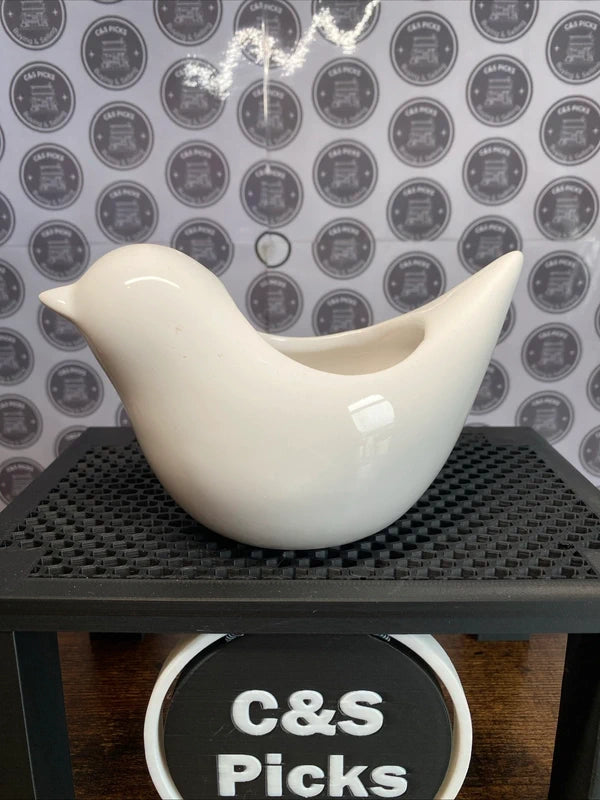 Dove Ornament Statue Sculpture Bird Shaped Planter Home Decor Garden Gift