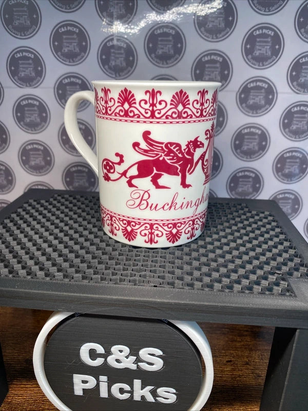 Vintage Fine Bone China Buckingham Palace Coffee Tea Cup Mug Made in England