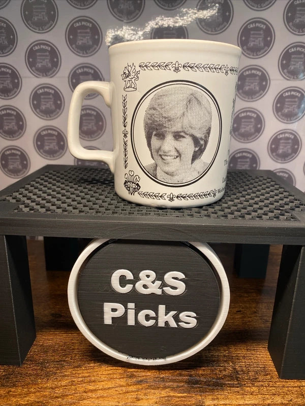 Vintage Royal Wedding Memorial Mug 1981 Prince Charles Lady Diana Spencer Rare