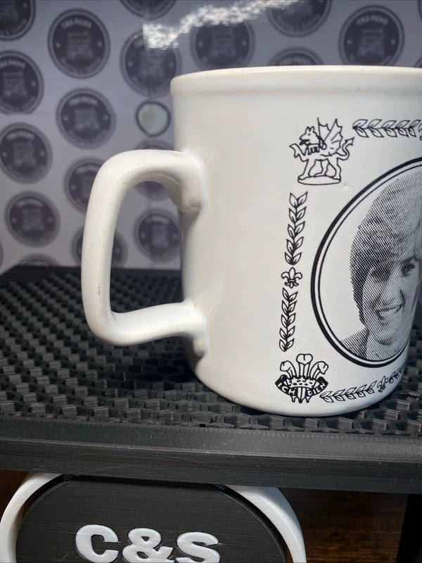 Vintage Royal Wedding Memorial Mug 1981 Prince Charles Lady Diana Spencer Rare