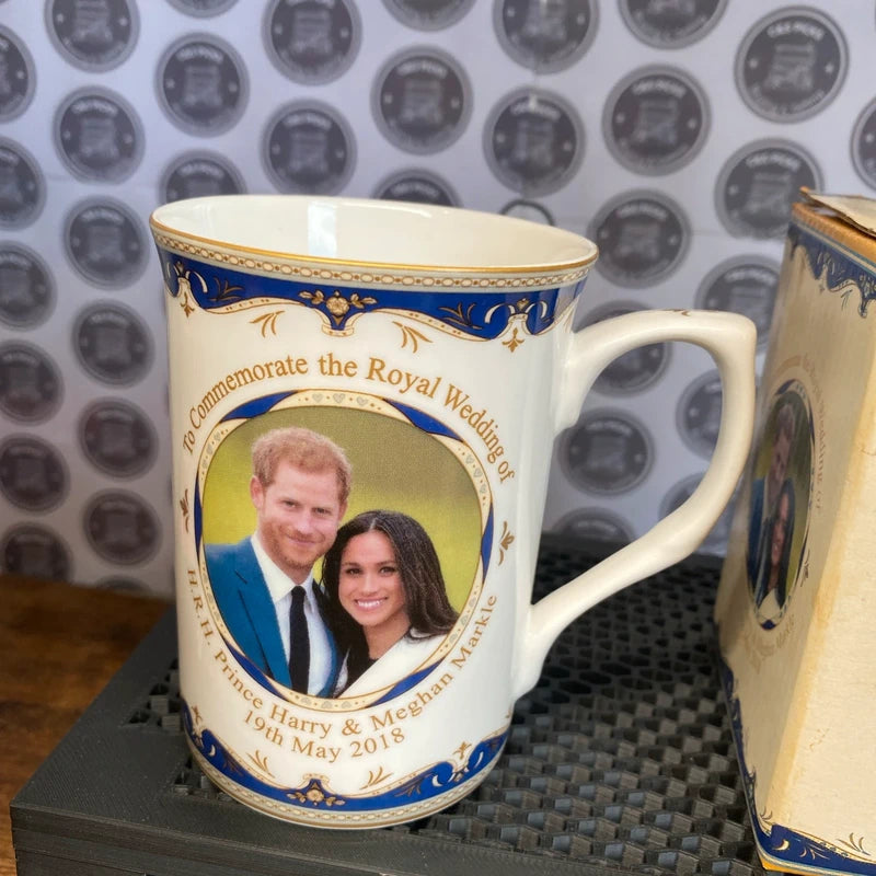 Royal Heritage China Wedding Mug Prince Harry and Meghan Markle 2018 Princess