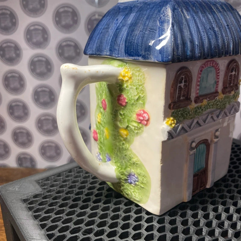 Vintage Leonardo Antique Shop Ceramic Collectible Display Teapot quirky decor