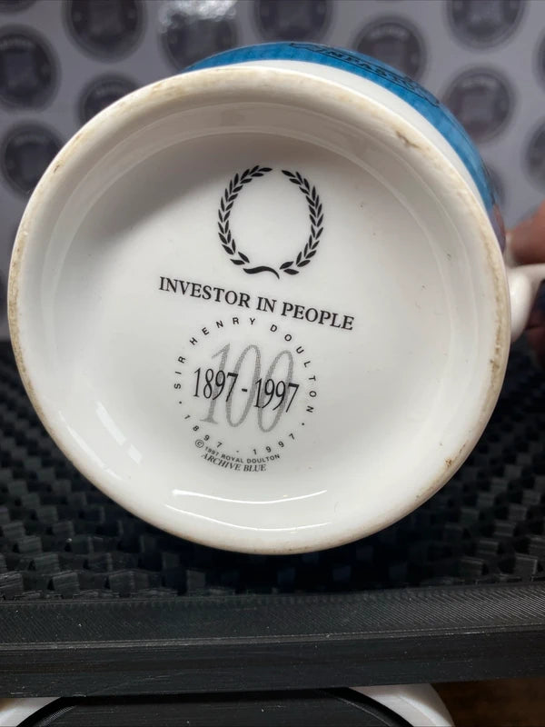 Vintage Royal Doulton Investor In People Mug 100 Years 1897-1997 Collectible Mug