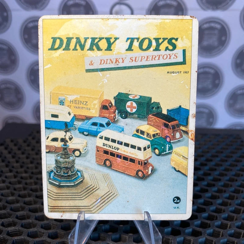 Vintage Dinky Toys Diecast Cars Trucks Bus Fridge Magnet 1950’s Design Mancave