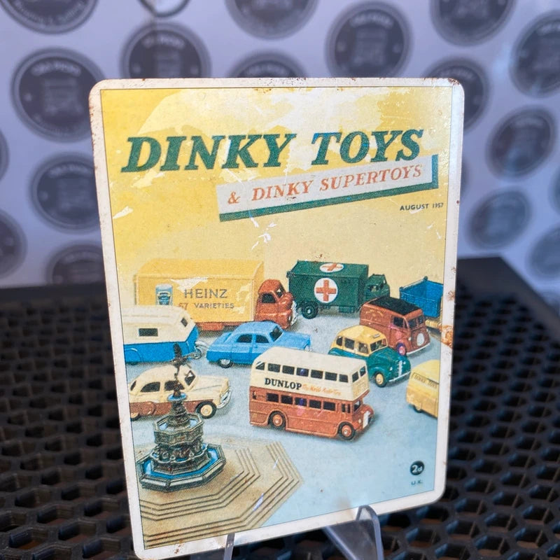 Vintage Dinky Toys Diecast Cars Trucks Bus Fridge Magnet 1950’s Design Mancave