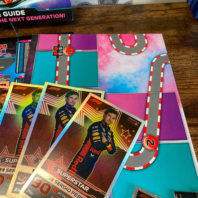 Topps Turbo Attax Formula 1 2023 Bundle Job Lot 120 Cards Game Guide Jumbo Cards