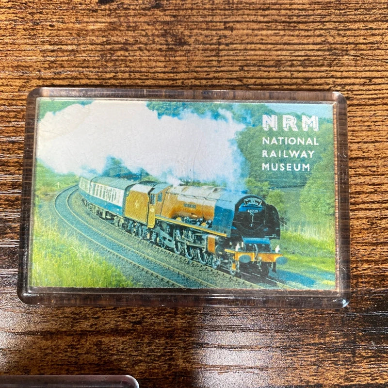 Bundle of Vintage NRM National Railway Museum Fridge Magnets Railwayana Trains