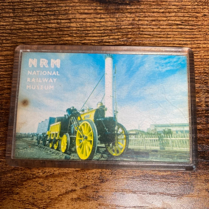 Bundle of Vintage NRM National Railway Museum Fridge Magnets Railwayana Trains