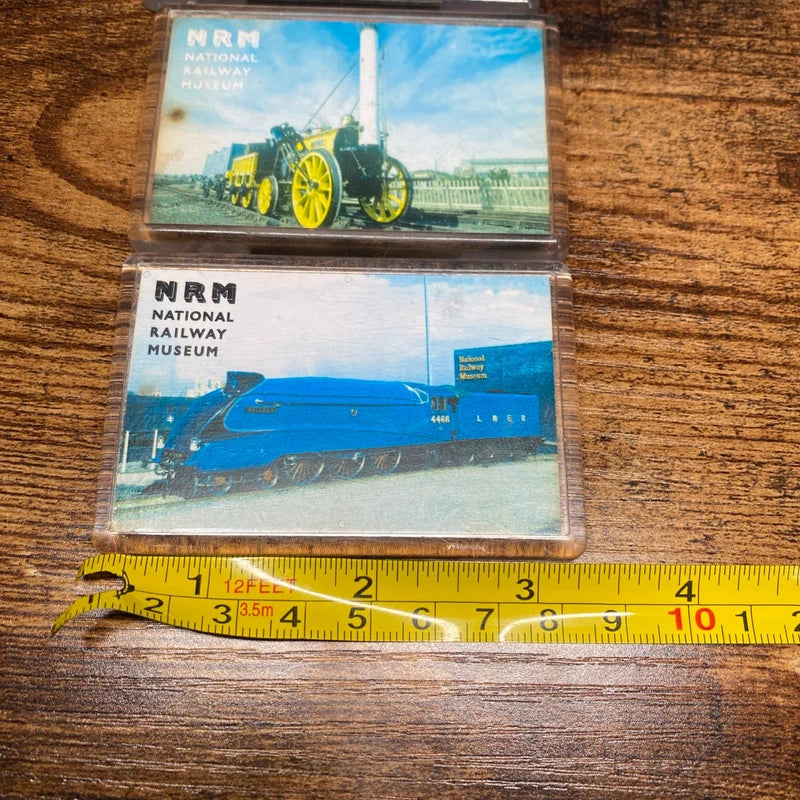 Bundle of Vintage NRM National Railway Museum Fridge Magnets Railwayana Trains