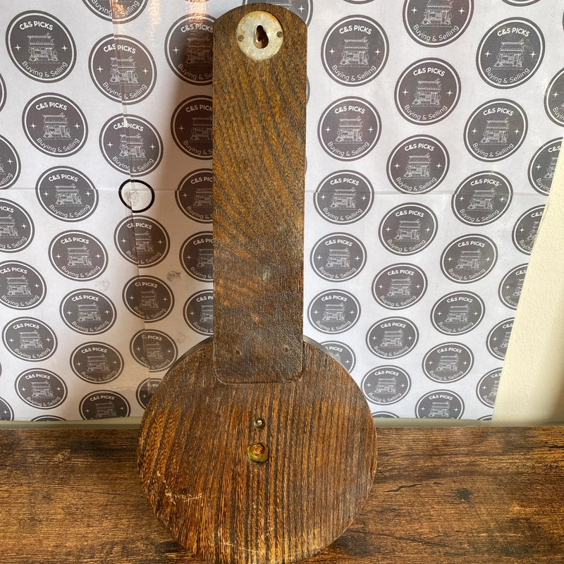 Vintage Shortland SB Barometer Thermometer Wood gift mancave bar country house
