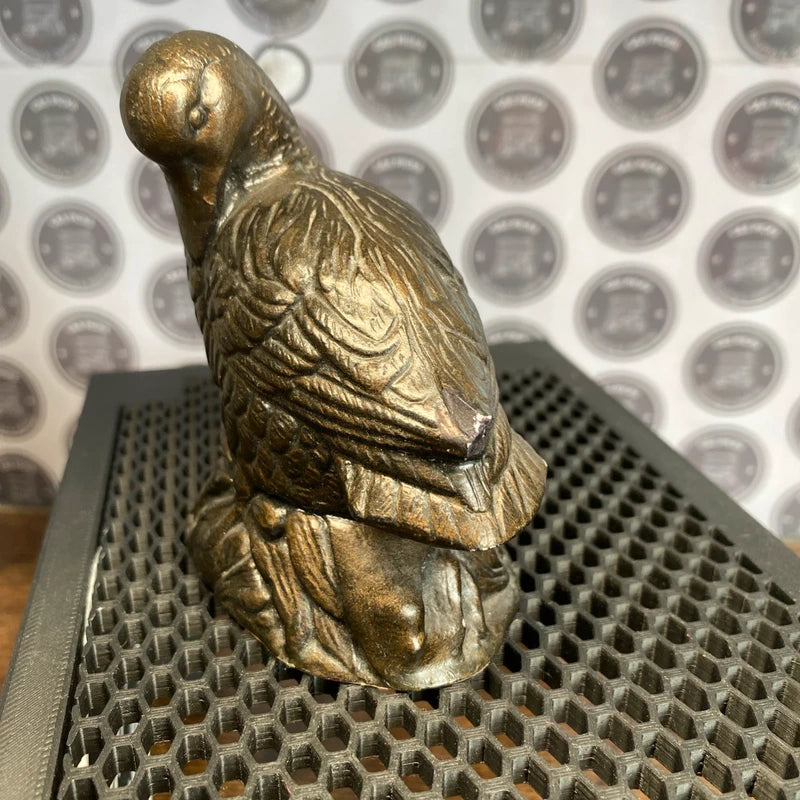 Vintage Stonecraft Duck Ornament Figurine Statue Bird Sculpture Decor Retro Cute