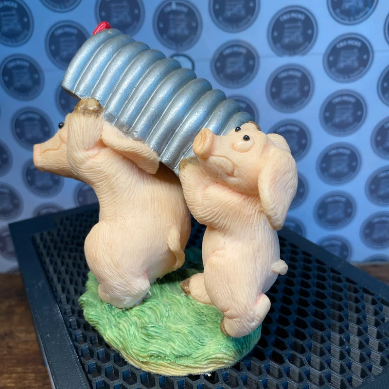 Vintage Piggin’ Pigs Piggin Moving 1999 Collectable Figures New Home Gift Decor